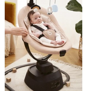 Balancelle bébé électrique connectée