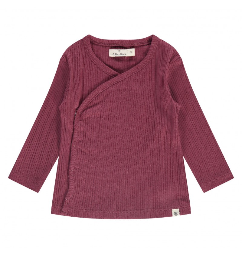 T-shirt croisé Cranberry A...