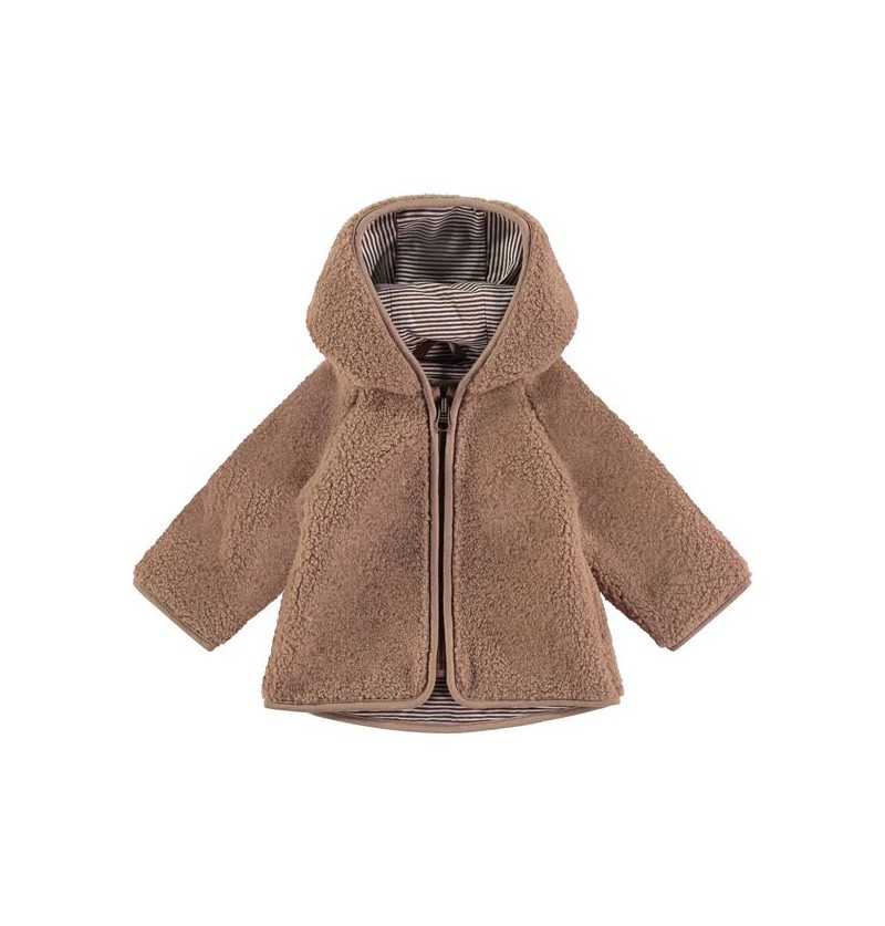 Veste en teddy Mocha A Tiny...