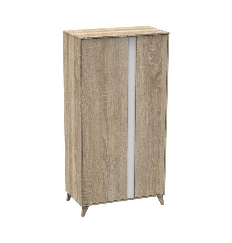 Armoire 2 portes blanc lin...