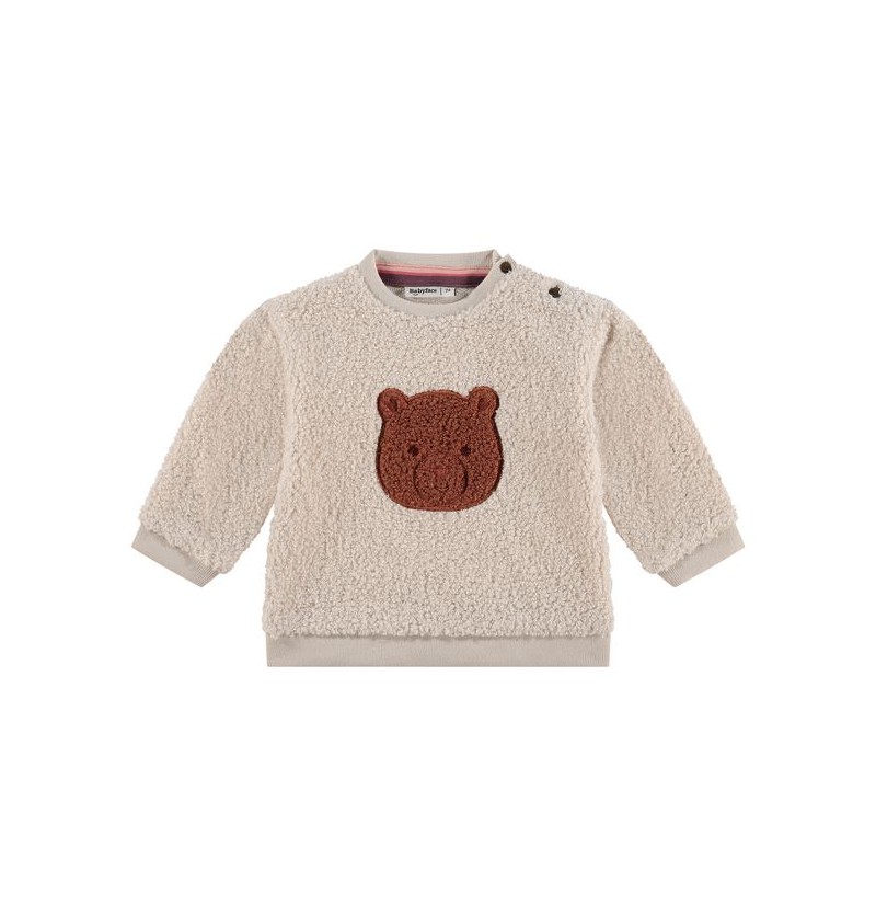 Sweat en teddy Beige Babyface