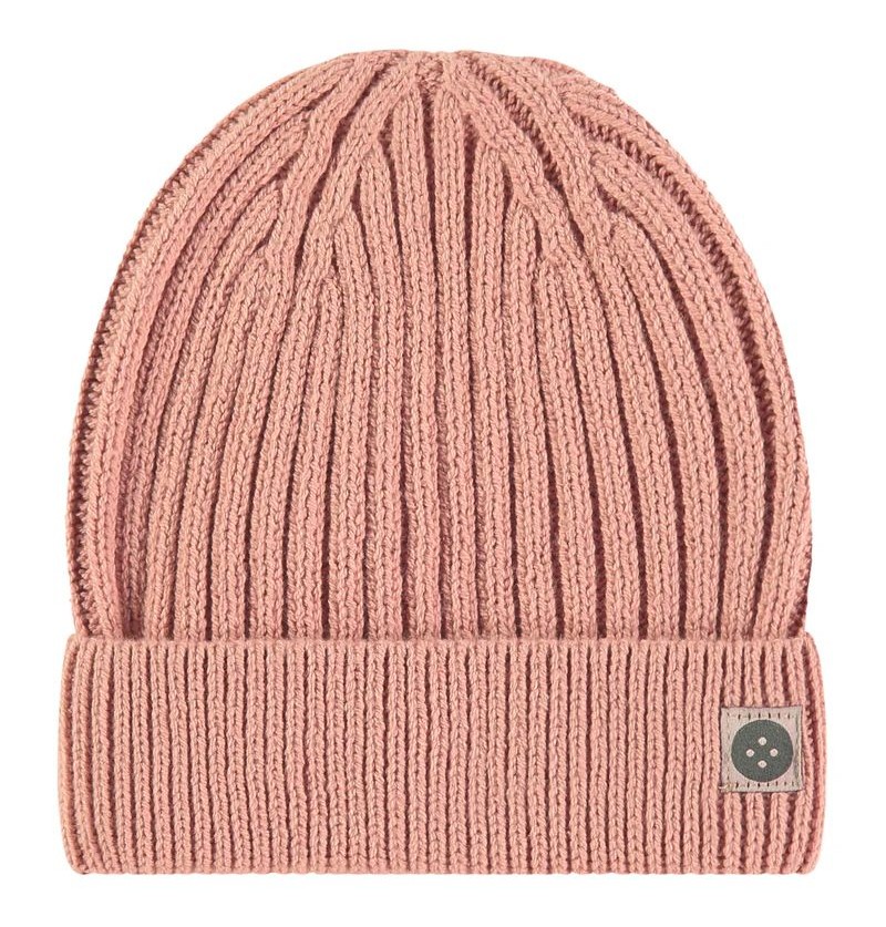 Bonnet en tricot Dusty pink...