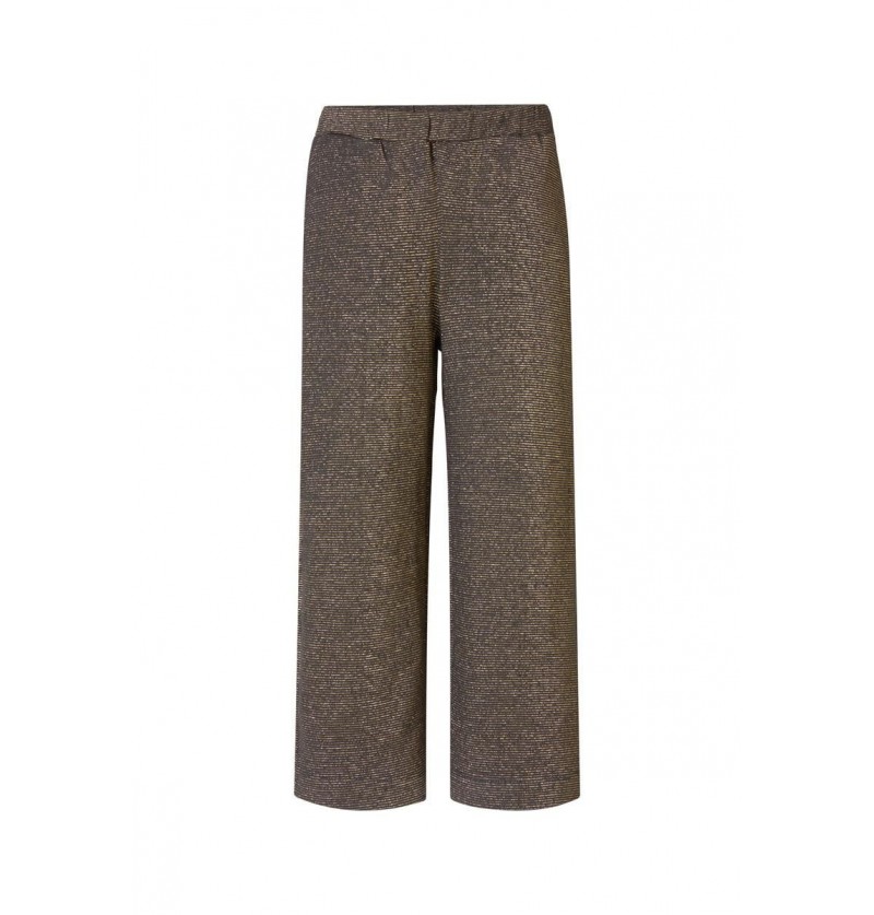 Pantalon Jixian gris/doré...