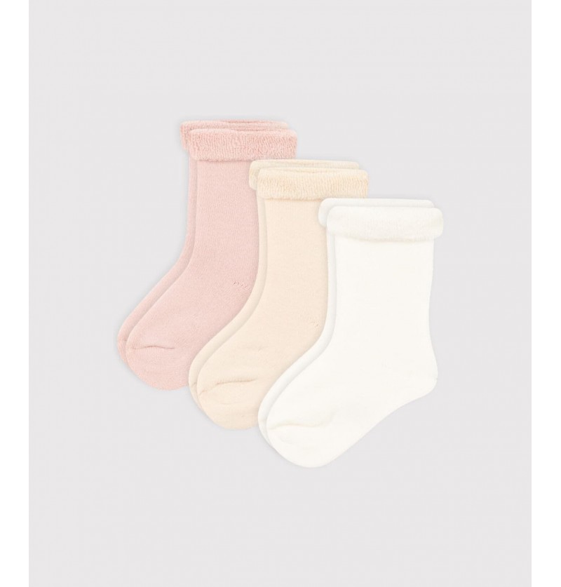 Chaussettes roses Petit Bateau