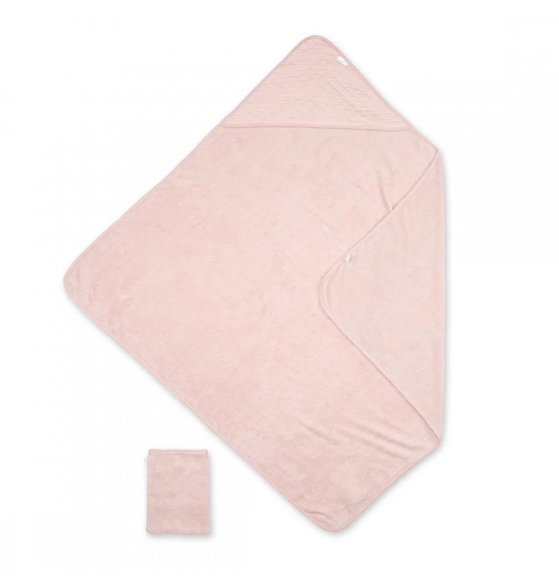 Cape de bain 90x90cm Blush...