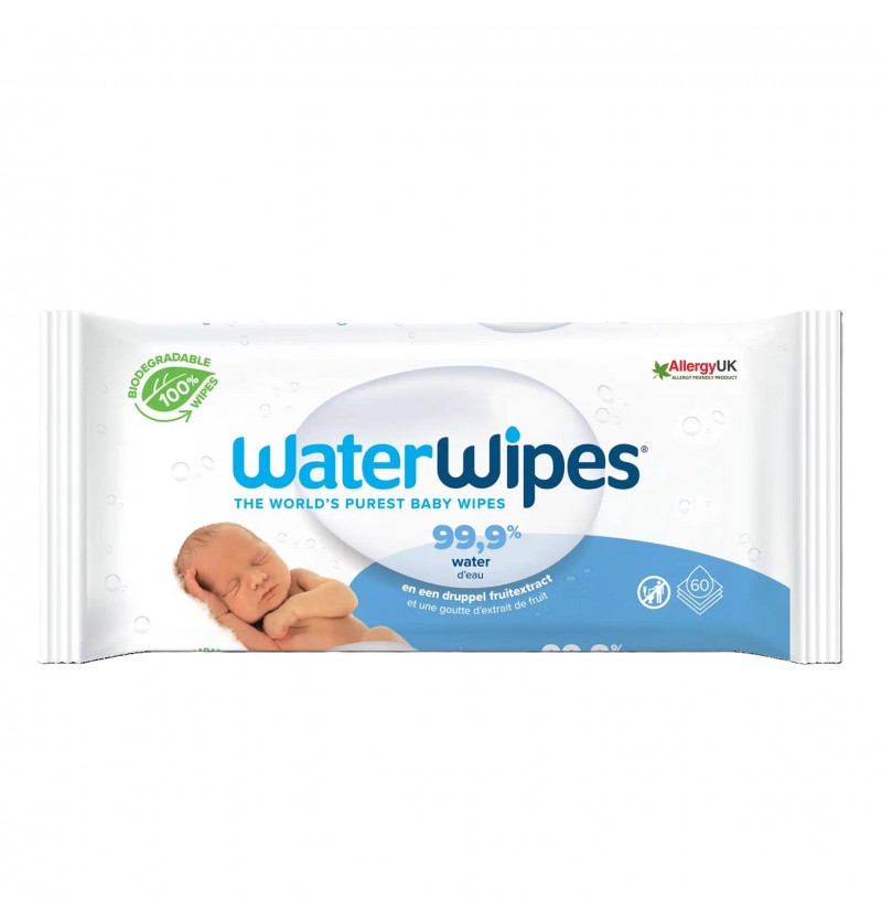 Lingettes humides pour bébé...