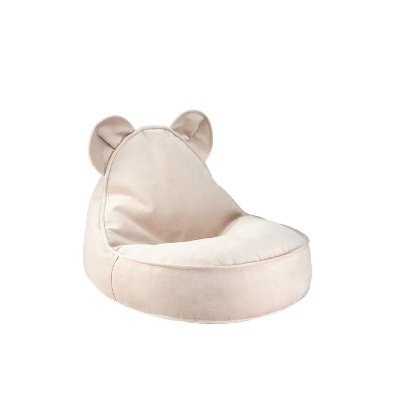 Pouf Ours Vieux Beige Wigiwama