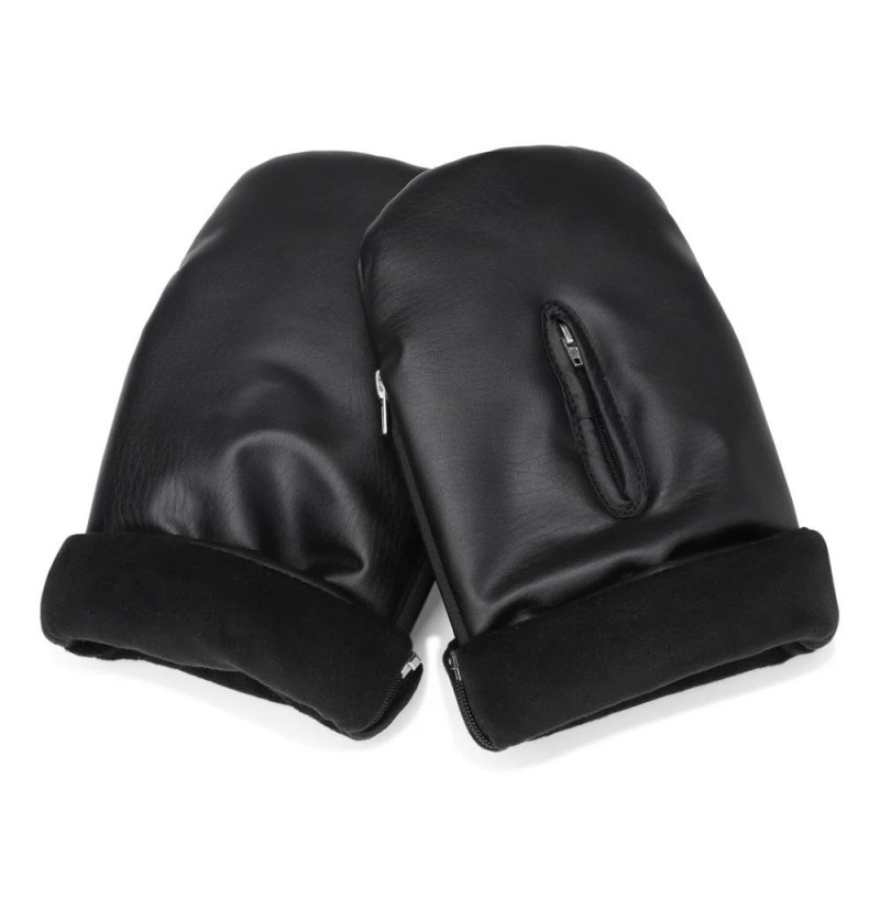 Gants pour poussette noir...