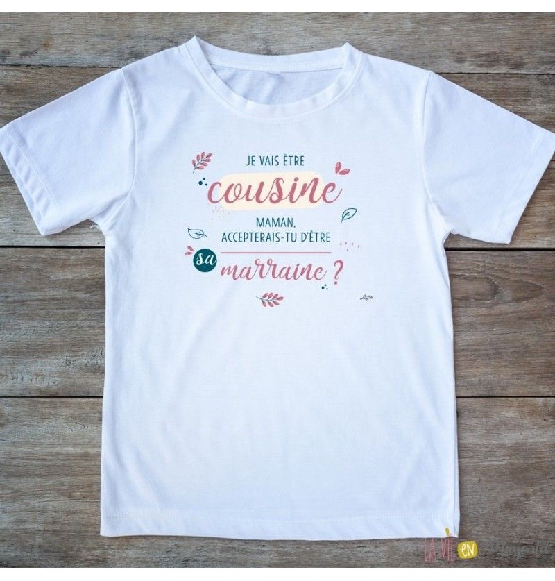 T-shirt Je vais être...