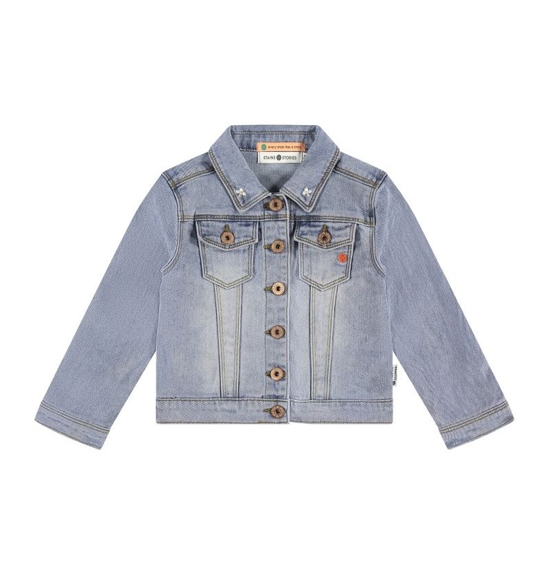 Veste  en jeans light blue...