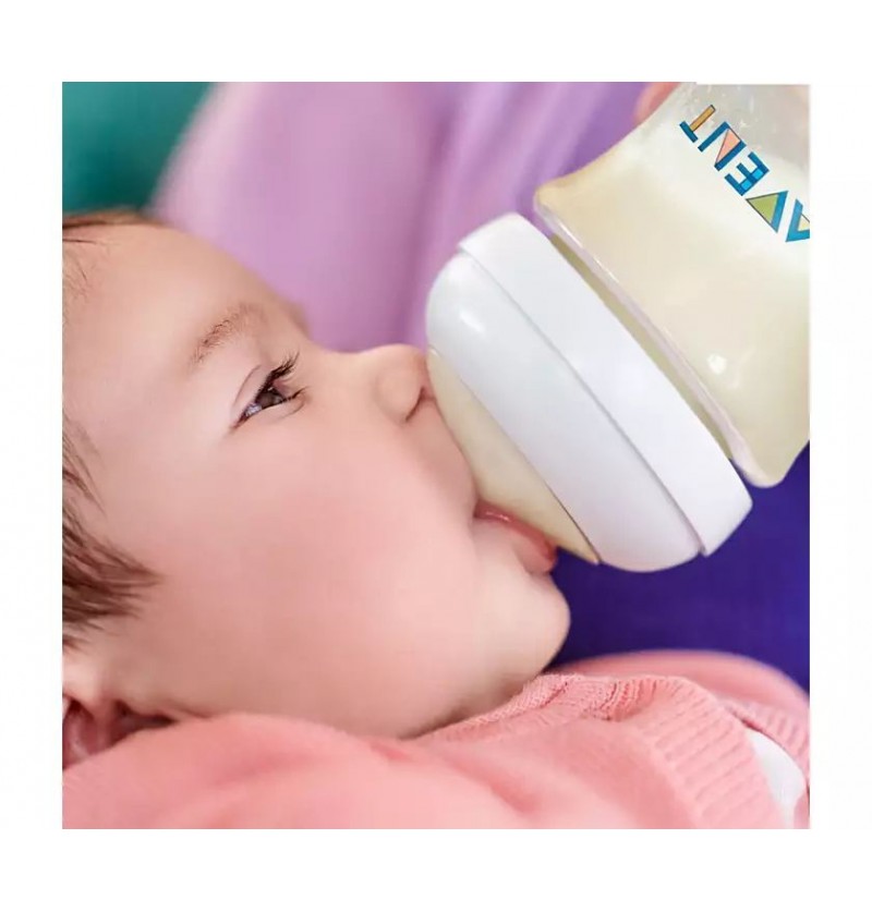 Biberon d'allaitement pour bébé 125ml, biberon à lait pour nouveau-né,  bouteille en plastique PP, 5 pouces, livraison directe