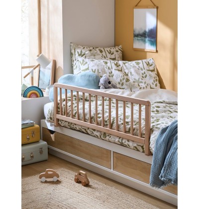 Barrière de lit en bois 120 cm lit bébé Childhome - Bambinou
