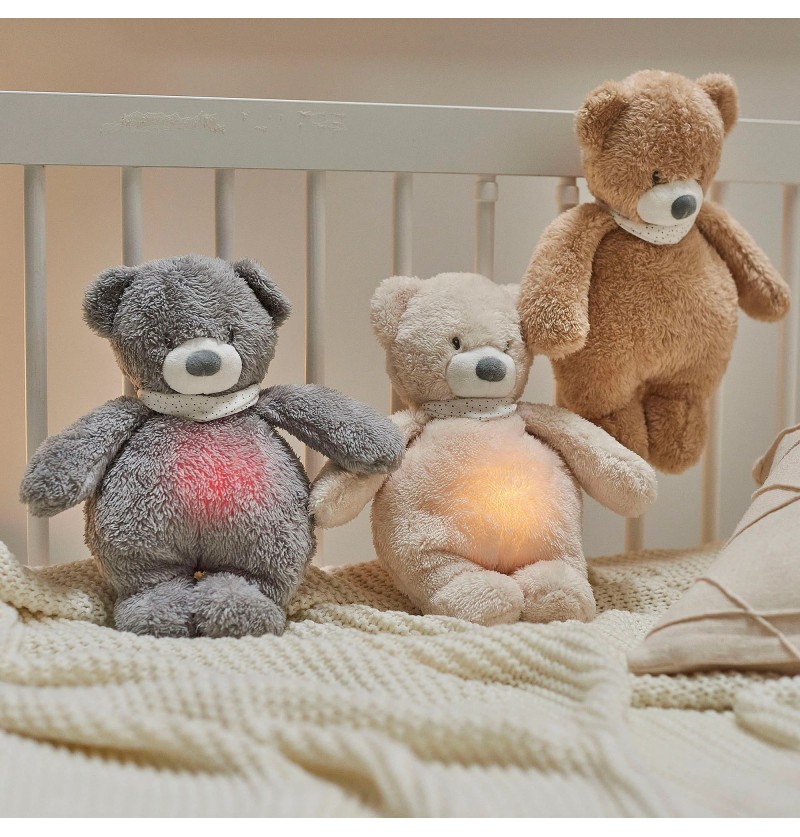 Lampe veilleuse rechargeable en silicone Konges Slojd - Ours Teddy