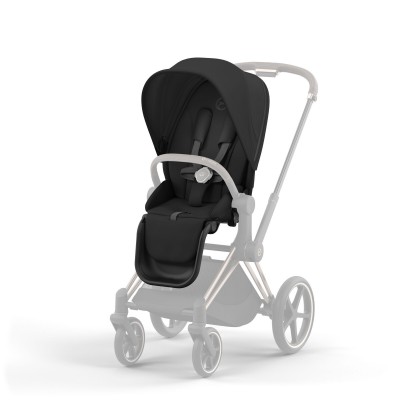 Cybex - Chancelière hiver premium pour poussettes Mios et Priam Deep Noir